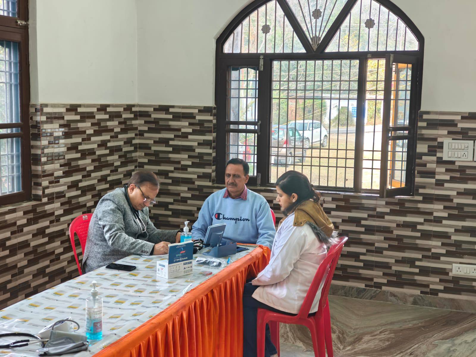Free Health Check up Camp Organized By Rana Hospital