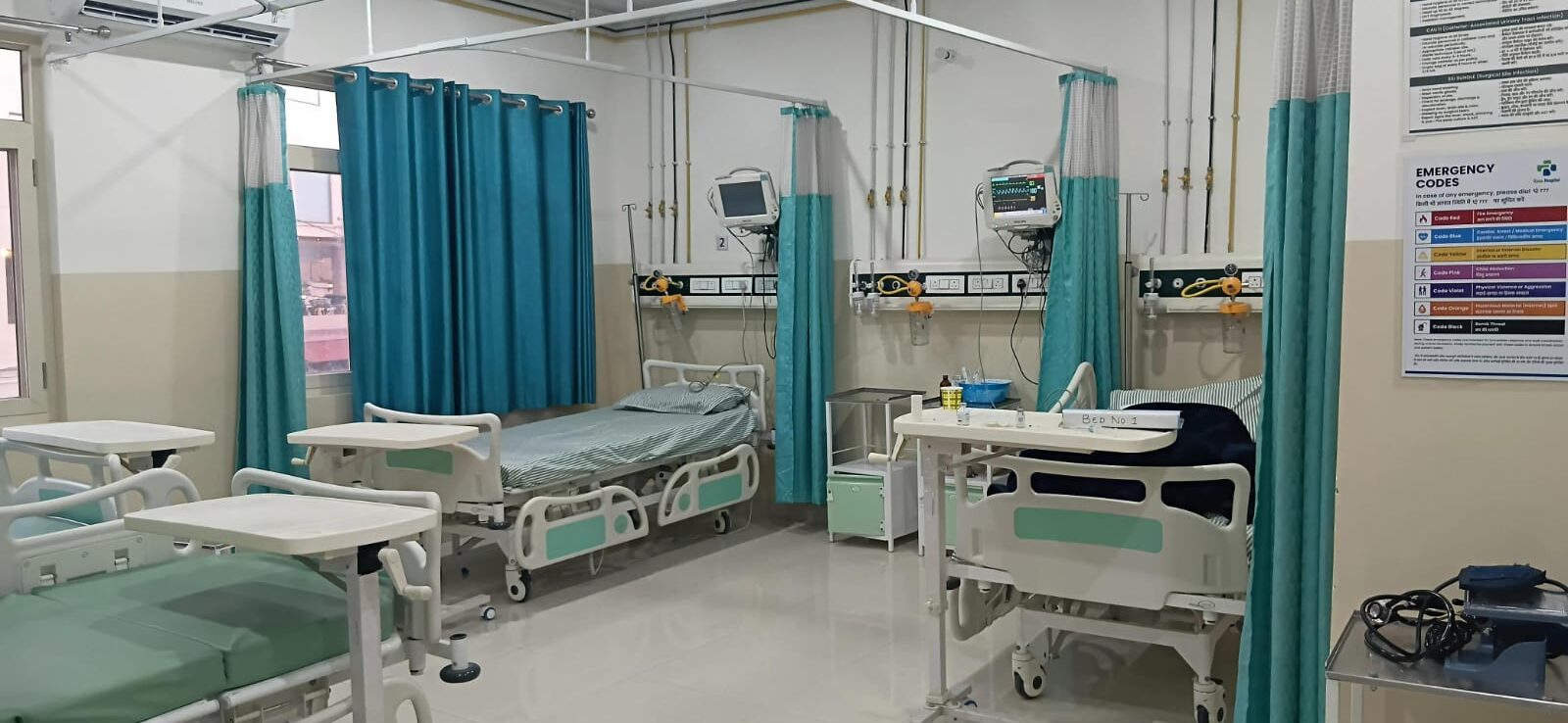 intensive care unit Rana Hospital Palampur